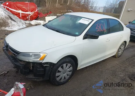 2015 Volkswagen Jetta 2.0L S from USA, damaged, VIN 3VW2K7AJ4FM347174